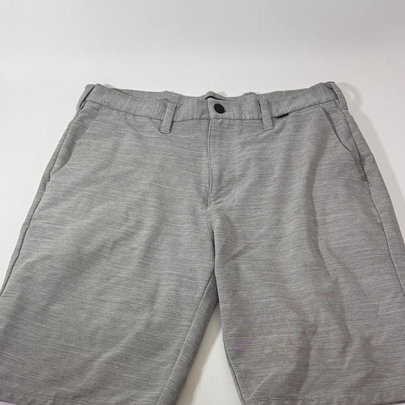 Hurley Men's Light Gray Flat Front Shorts - Picture 4 of 11